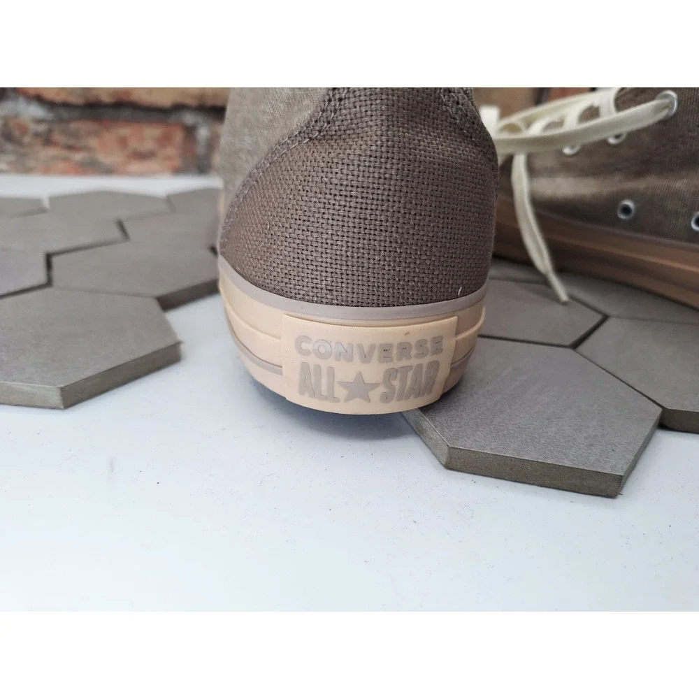 Converse‎ Chuck Taylor Hi Beige Cargo Mud A09123C Men Sz 11.5 Garden Club Rare